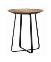 DTP Home Bijzettafel Neptunes Teakhout, 40cm - Rond - thumbnail