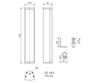 Visaton EZ 40.7 PA-luidsprekerzuil 20 W Wit 1 stuk(s)
