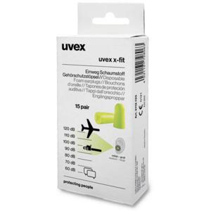 uvex 2112133 x-fit Oordoppen 37 dB Eenmalig gebruik 15 paar