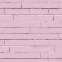 Noordwand Noordwand Behang Good Vibes Brick Wall roze - thumbnail