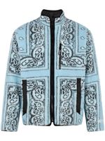 Supreme veste réversible à imprimé cachemire - Bleu