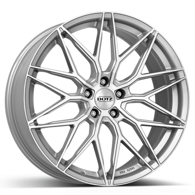 Dotz SUZUKA Zilver gepolijst