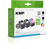 KMP Inkt vervangt HP 301XL Compatibel Zwart, Cyaan, Magenta, Geel H77V 1719,4055