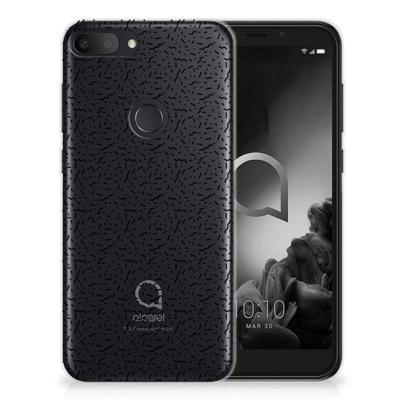 Alcatel 1S (2019) TPU bumper Stripes Dots
