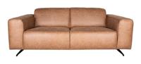 LABEL51 2-zits Bank 'Modena' Microfiber, kleur Cognac