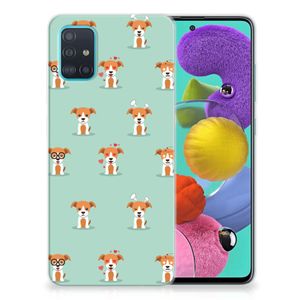 Samsung Galaxy A51 TPU Hoesje Pups