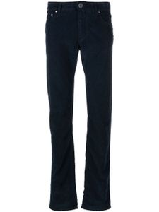 Jacob Cohën pantalon Bard à coupe droite - Bleu