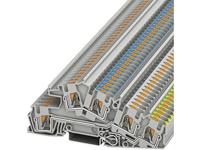 Phoenix Contact PTI 4-PE/L/N 3214049 Aardklem 3-etages Aantal polen: 5 0.2 mm² 6 mm² Grijs 50 stuk(s)