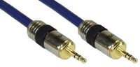 InLine 99952P audio kabel 2 m 3.5mm Blauw