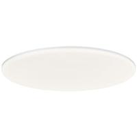 Brilliant Lamp Colden LED plafondlamp 45cm wit metaal / bamboe wit 46W LED geïntegreerd