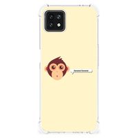 OPPO A53 5G | A73 5G Stevig Bumper Hoesje Monkey - thumbnail