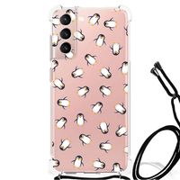 Doorzichtige Silicone Hoesje voor Samsung Galaxy S21 FE Pinguïn