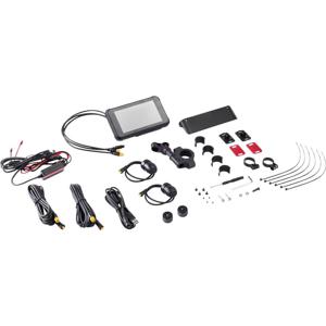 Midland BikePlay Guardian Dashcam met GPS, GPS-module, Bandenspanningscontrolesysteem, Waterdichte behuizing Kijkhoek horizontaal (max.): 110 ° 12 V, 24 V, 5 V