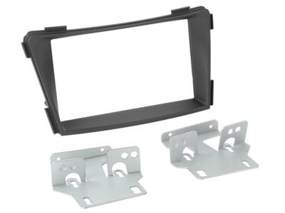 2-DIN Paneel Hyundai I40 2011-2018 Kleur: Donker Grijs