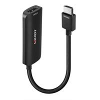 Lindy 38329 video kabel adapter 0,157 m HDMI Type A (Standaard) DisplayPort Zwart