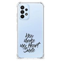 Samsung Galaxy A23 Telefoonhoesje met tekst Heart Smile - thumbnail