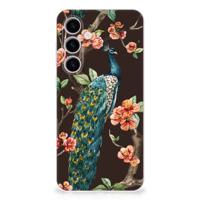 Samsung Galaxy S24 Plus TPU Hoesje Pauw met Bloemen