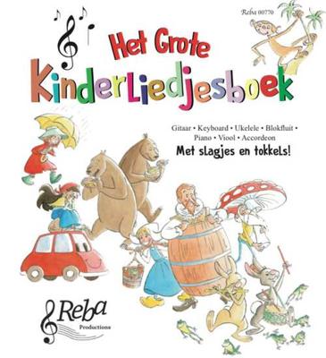 Het grote kinderliedjesboek - Bettine van der Sluis - Hardcover (9789069114316)