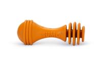 Beeztees Sumo Play Weight - Hondenspeelgoed - Rubber - Oranje - 13X5X5 C