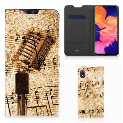 Samsung Galaxy A10 Stand Case Bladmuziek Samsung Galaxy A10 Stand Case Bladmuziek