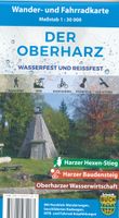 Wandelkaart - Fietskaart der Oberharz - Harz | Schmidt Buch Verlag - thumbnail