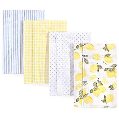 Hudson Baby Baby Layered Flannel Burp Cloths
