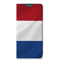 Samsung Galaxy A73 Standcase Nederlandse Vlag - thumbnail