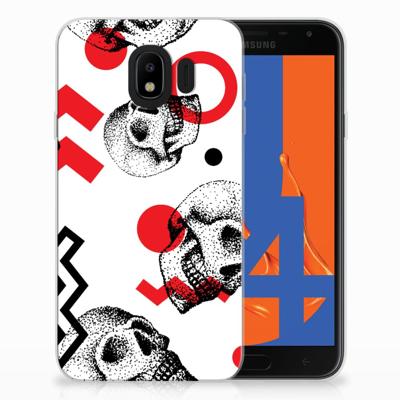 Silicone Back Case Samsung Galaxy J4 2018 Skull Red Silicone Back Case Samsung Galaxy J4 2018 Skull Red