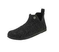 BIRKENSTOCK 1017887 Andermatt Shearling WZ - open damesschoenen - antraciet, antraciet, 39 EU smal