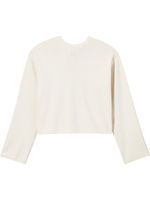 Proenza Schouler White Label pull à détail torsadé - Blanc