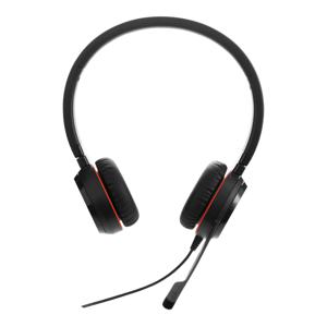 Jabra Evolve 30 II UC On Ear headset Computer Kabel Stereo Zwart Microfoon uitschakelbaar (mute), Volumeregeling