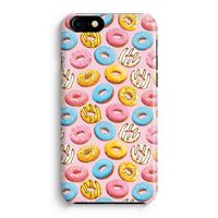 Pink donuts: Volledig Geprint iPhone 7 Plus Hoesje - thumbnail