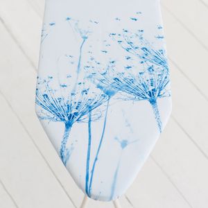 Brabantia Strijkplank B met Strijkijzerhouder 124 x 38 cm - Cotton Flower