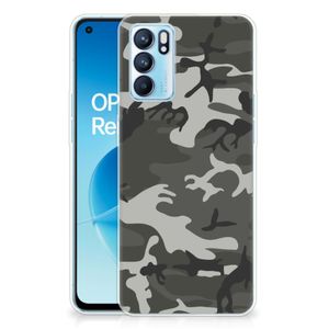 OPPO Reno 6 5G TPU bumper Army Light