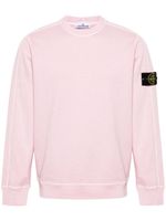 Stone Island sweat en coton à patch Compass - Rose - thumbnail