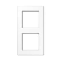 Jung AC 582 BF WW frame 2-voudig onbreekbaar serie A creation alpinewit