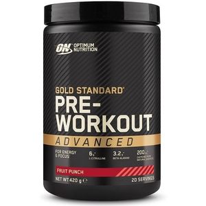 Pre Advanced Gold Standard 20servings Fruit Punch