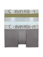 Calvin Klein - 3p Low Rise Trunk - Steel Micro - - thumbnail