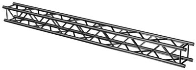BeamZ Truss P30-L350B zwart vierkant - lengte 350cm BeamZ Truss P30-L350B zwart vierkant - lengte 350cm