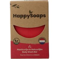 Happysoaps Body bar you&apos;re one in a melon (100 gr) - thumbnail