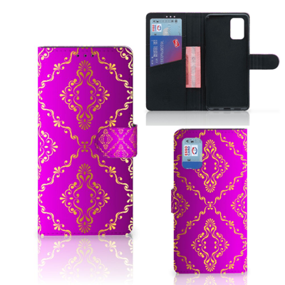 Wallet Case Samsung Galaxy A02s | M02s Barok Roze
