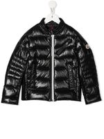 Moncler Enfant veste matelassée à fermeture zippée - Noir - thumbnail