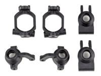 Team Associated - Rival MT10 Caster and Steering Block Set (25818) - thumbnail