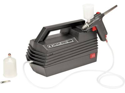 Tamiya Spray Work Basic 74520 Airbrushset voor beginners Met compressor Single action