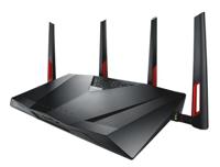 Asus DSL-AC88U modem router (EU-versie Annex A, WiFi 5 AC3100 MU-MIMO, 4x Gigabit LAN, AiProtection, Dual-Core CPU, multifunctionele USB 3.0)