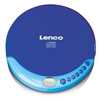 Lenco CD-011 - draagbare CD-speler Walkman - Diskman - CD Walkman,Blauw