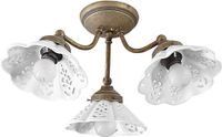 Sapho Vintage Napoli plafondlamp E14 40W brons - thumbnail