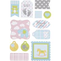 Happy Moments Labels baby 20 50 mm 12 stuks