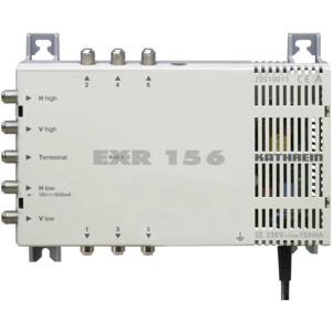 Kathrein EXR 156 Satelliet multiswitch Ingangen (satelliet): 5 (4 satelliet / 1 terrestrisch) Aantal gebruikers: 6