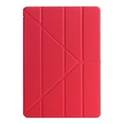 Shop4 - iPad Pro 10.5 Hoes - Origami Smart Book Cover Rood Shop4 - iPad Pro 10.5 Hoes - Origami Smart Book Cover Rood